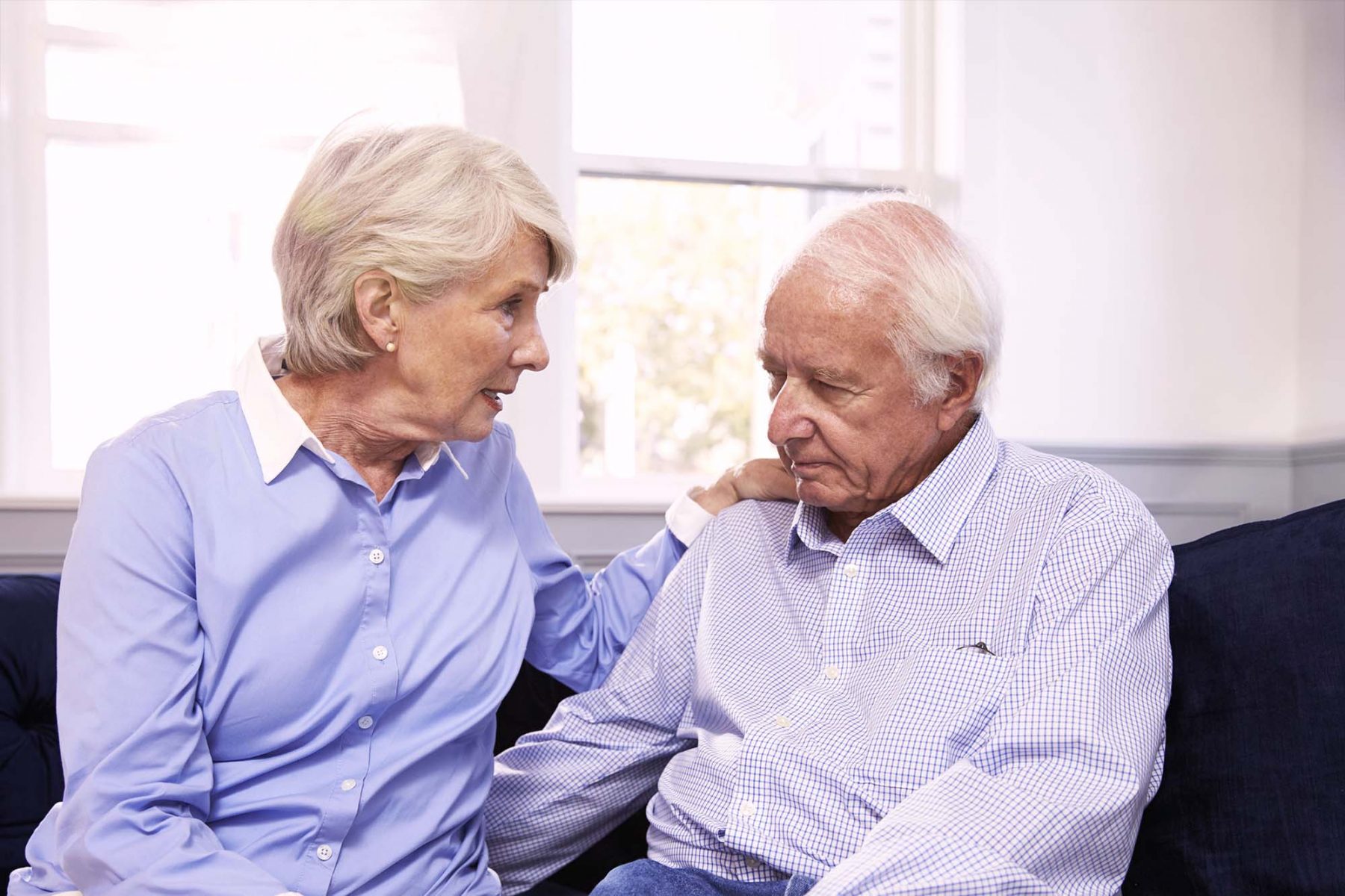 Couple Caring for Each Other